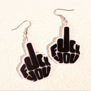 Novelty Drop Earrings NWT